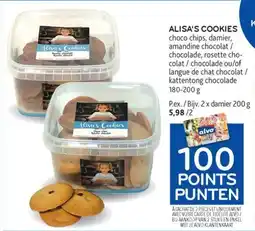 Alvo Alisa's cookies aanbieding
