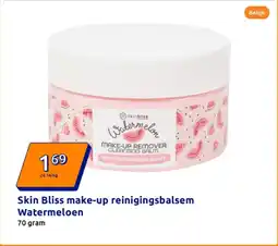 Action Skin Bliss make-up reinigingsbalsem Watermeloen aanbieding