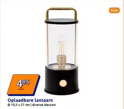 Action Oplaadbare lantaarn aanbieding