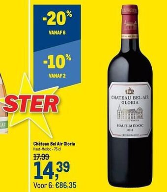 Château bel air gloria haut-médoc