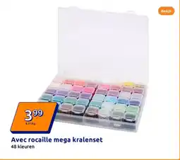 Action Avec rocaille mega kralenset aanbieding
