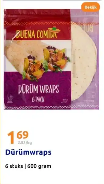 Action Dürümwraps aanbieding