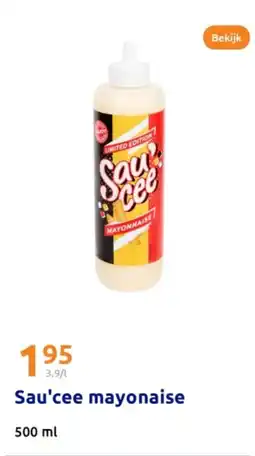 Action Sau'cee mayonaise aanbieding