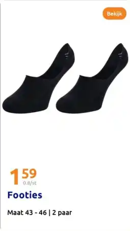 Action Footies aanbieding