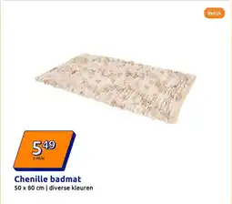 Action Chenille badmat aanbieding
