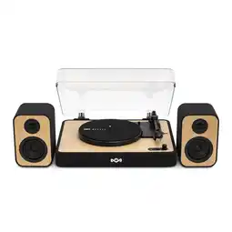 Krëfel Revolution platenspeler en speakers - Zwart aanbieding
