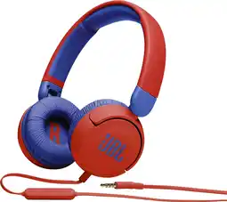Krëfel Jr310 koptelefoon met draad voor kinderen - Rood aanbieding