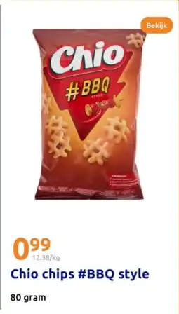 Action Chio chips #BBQ style aanbieding