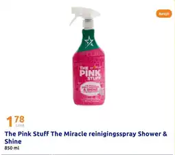 Action The pink stuff the miracle reinigingsspray shower & shine aanbieding