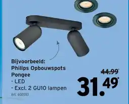 GAMMA Philips Opbouwspots aanbieding