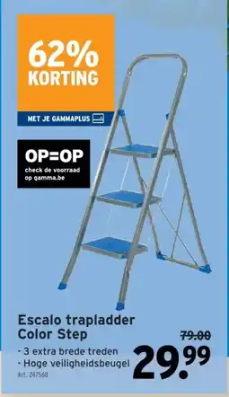 GAMMA Escalo trapladder Color Step aanbieding