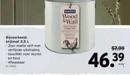 GAMMA krijtmat 2,5 L aanbieding