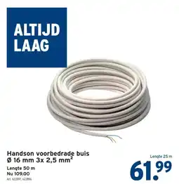 GAMMA Handson voorbedrade buis Ø 16 mm 3x 2,5 mm² aanbieding