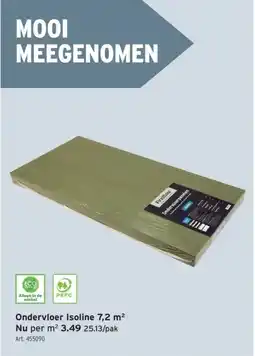 GAMMA Ondervloer Isoline 7,2 m² aanbieding