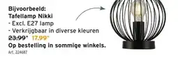GAMMA Tafellamp Nikki aanbieding