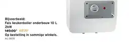 GAMMA Fais keukenboiler onderbouw 10 L 2kW aanbieding