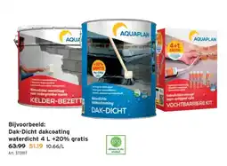 GAMMA Dak-Dicht dakcoating waterdicht 4 L +20% gratis aanbieding