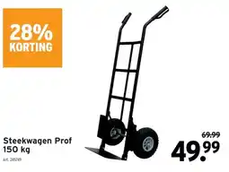GAMMA Steekwagen Prof 150 kg aanbieding