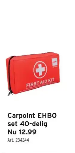 GAMMA Carpoint EHBO set 40-delig aanbieding