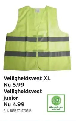GAMMA Veiligheidsvest XL junior aanbieding