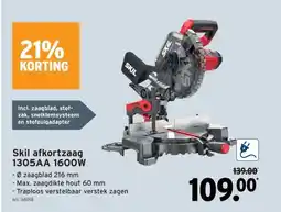 GAMMA Skil afkortzaag 1305AA 1600W aanbieding
