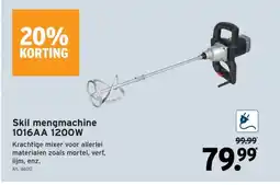 GAMMA Skil mengmachine 1016AA 1200W aanbieding