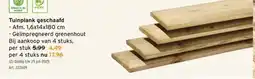 GAMMA Tuinplank geschaafd - Afm. 1,6x14x180 cm aanbieding