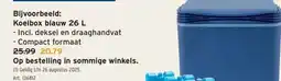 GAMMA Koelbox blauw 26 L aanbieding
