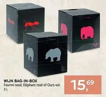 Wijn bag-in-box fourmi rood