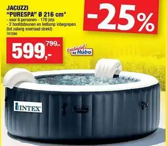 Hubo Jacuzzi purespa aanbieding
