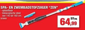 Hubo Spa- en zwembadstofzuiger zen aanbieding