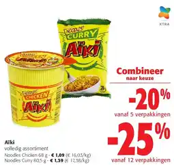 Colruyt Aïki Noodles Chicken 68 g aanbieding