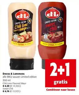Colruyt Devos & Lemmens Chili Lime Flavored Mayo aanbieding