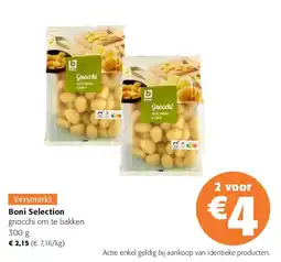 Colruyt Boni Selection gnocchi om te bakken 300 g aanbieding