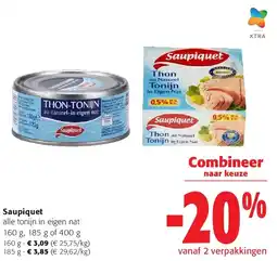 Colruyt Saupiquet aanbieding
