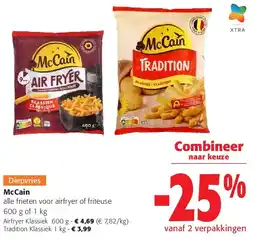 Colruyt McCain Airfryer Klassiek 600 g aanbieding