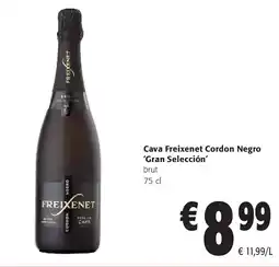Colruyt Cava Freixenet Cordon Negro ‘Gran Selección’ aanbieding
