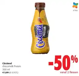 Colruyt Cécémel chocomelk Protein 300 ml aanbieding