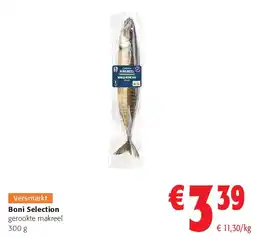 Colruyt Boni Selection gerookte makreel 300 g aanbieding
