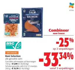 Colruyt Gerookte zalmreepjes uit Noorwegen 150 g aanbieding