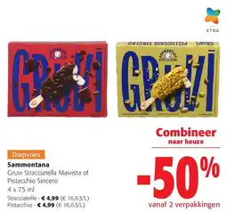 Colruyt Sammontana Stracciatella aanbieding