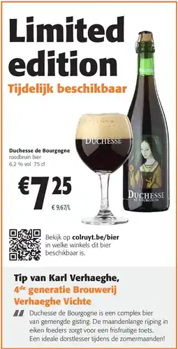 Colruyt Duchesse de Bourgogne aanbieding