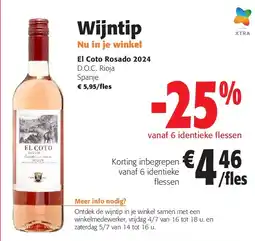 Colruyt El Coto Rosado 2024 aanbieding