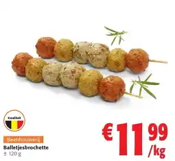 Colruyt Balletjesbrochette aanbieding