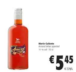 Colruyt Marie Galante Amarol bitter aperitief 11 % vol 70 cl aanbieding