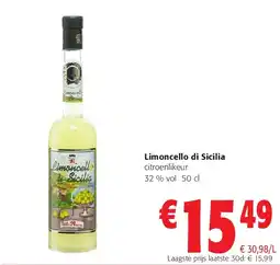 Colruyt Limoncello di Sicilia citroenlikeur aanbieding