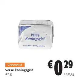 Colruyt Verse koningsgist aanbieding