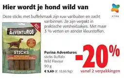 Colruyt Purina Adventuros aanbieding