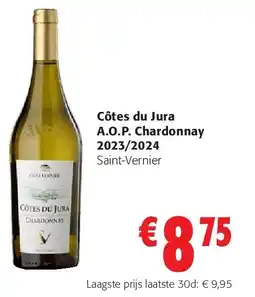 Colruyt Côtes du Jura A.O.P. Chardonnay 2023/2024 aanbieding