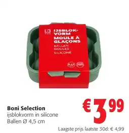 Colruyt Boni Selection ijsblokvorm in silicone aanbieding